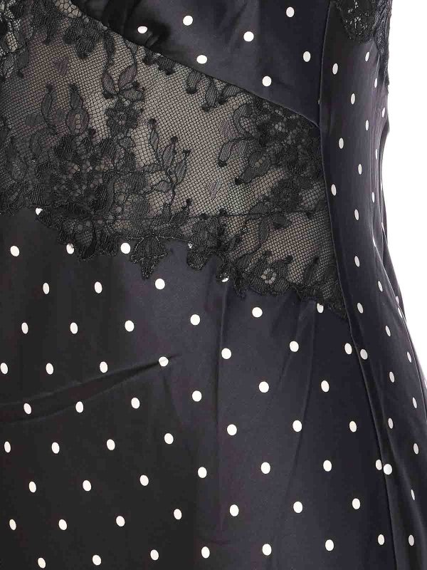 The Best Shops Self Portrait: ニーレングスドレス - 膝丈ドレス - 黒