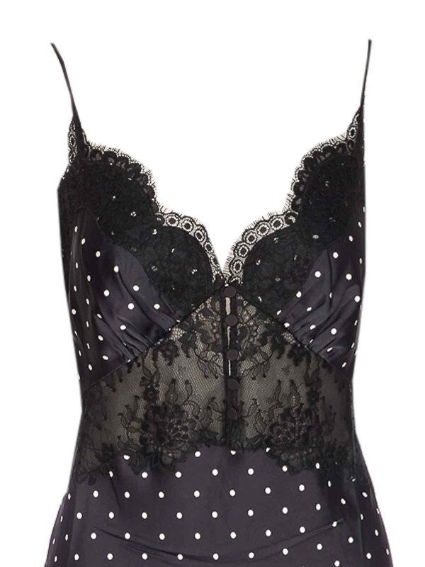 膝丈ドレス - 黒 Replica 
online: Self Portrait