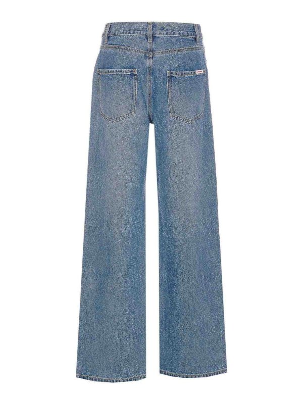 Self Portrait: Jeans Rectos online - Vaqueros Rectos - Azul