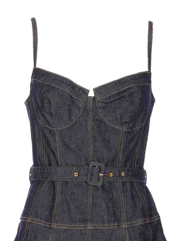 フレアジーンズ - ブルー Replica 
online: Self Portrait