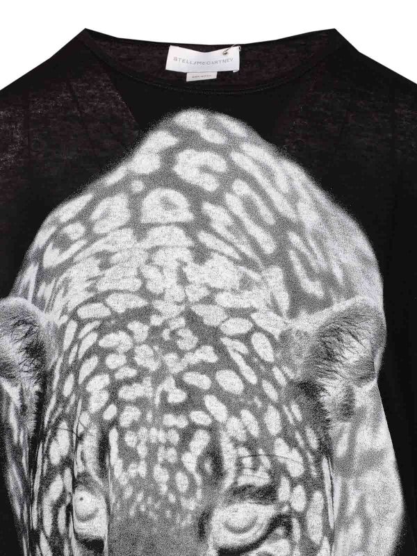 Cloud Leopard T-Shirt shop online: STELLA McCARTNEY