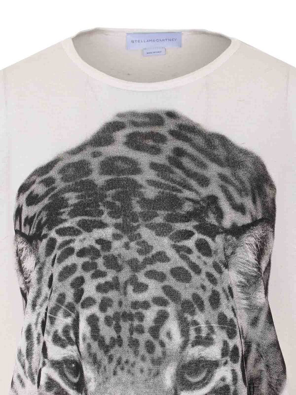 Cream Cloud Leopard T-Shirt Replica 
online: STELLA McCARTNEY