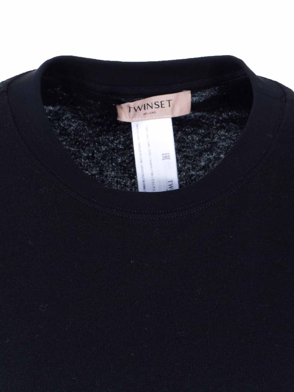 T-shirt  nera Replica 
online: TWINSET