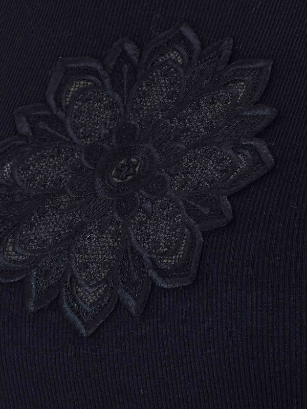 The Best Shops TWINSET: Top e canotte - Canotta nera