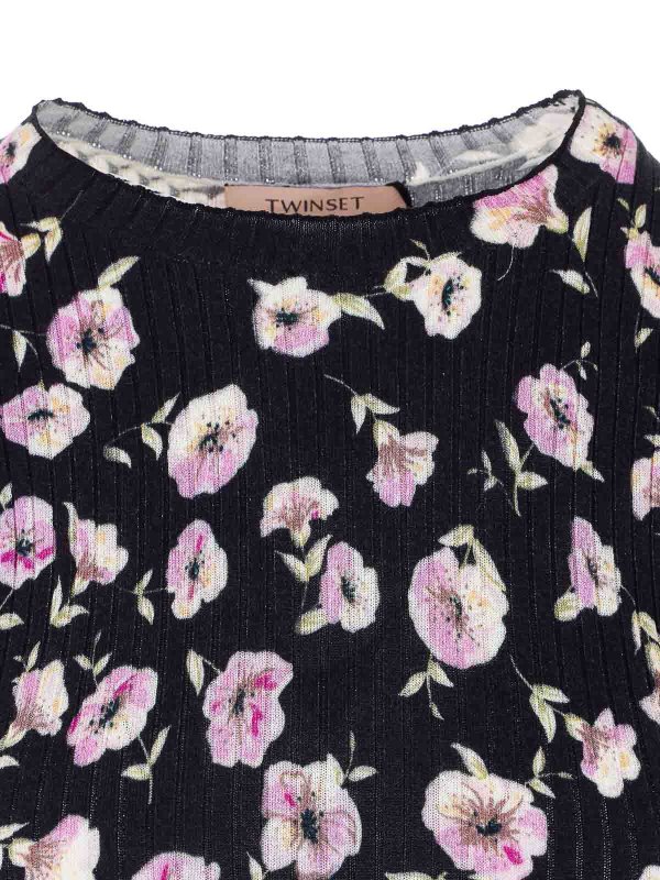 T-shirt  nera Replica 
online: TWINSET