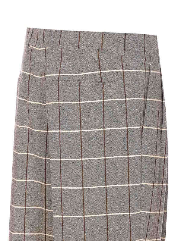 The Best Shops VALENTINO GARAVANI: カジュアルトラウザー - カジュアルパンツ - グレー