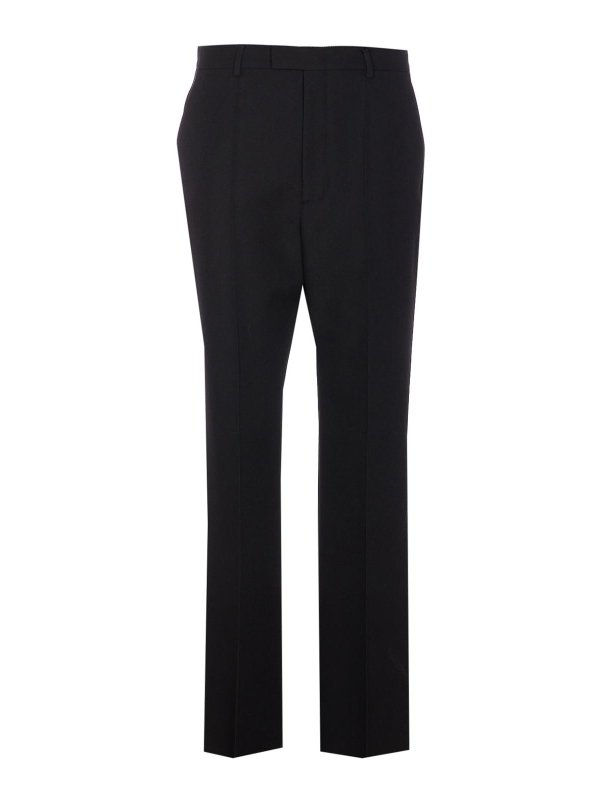 VALENTINO GARAVANI: カジュアルトラウザー - カジュアルパンツ - 黒