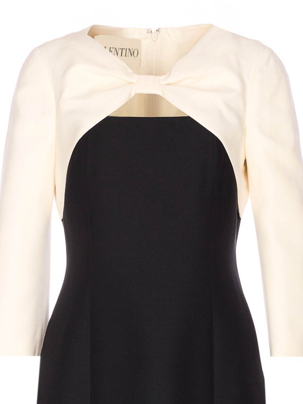 膝丈ドレス - 黒 Replica 
online: VALENTINO GARAVANI