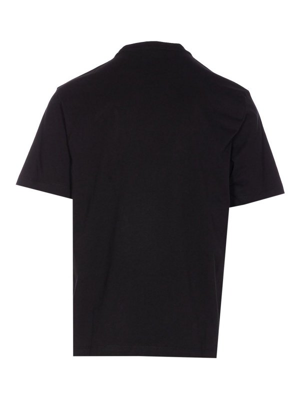 VERSACE: T-shirts online - T-Shirt - Noir