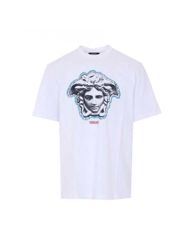VERSACE: Camisetas - Camiseta - Blanco