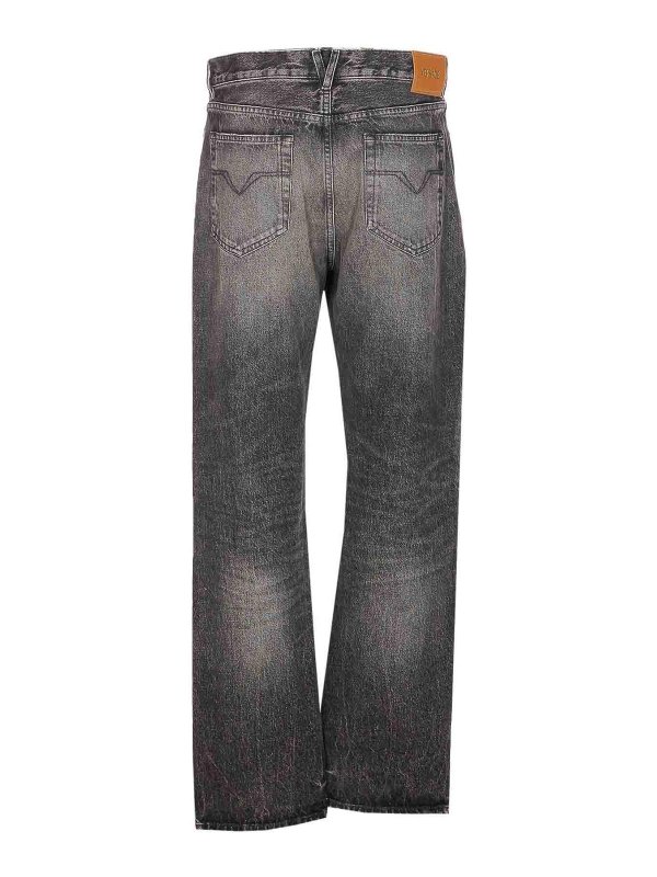 VERSACE: Jeans Rectos online - Vaqueros Rectos - Gris