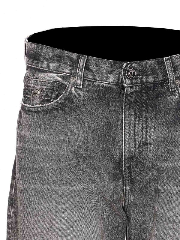 VERSACE buy online Vaqueros Rectos - Gris