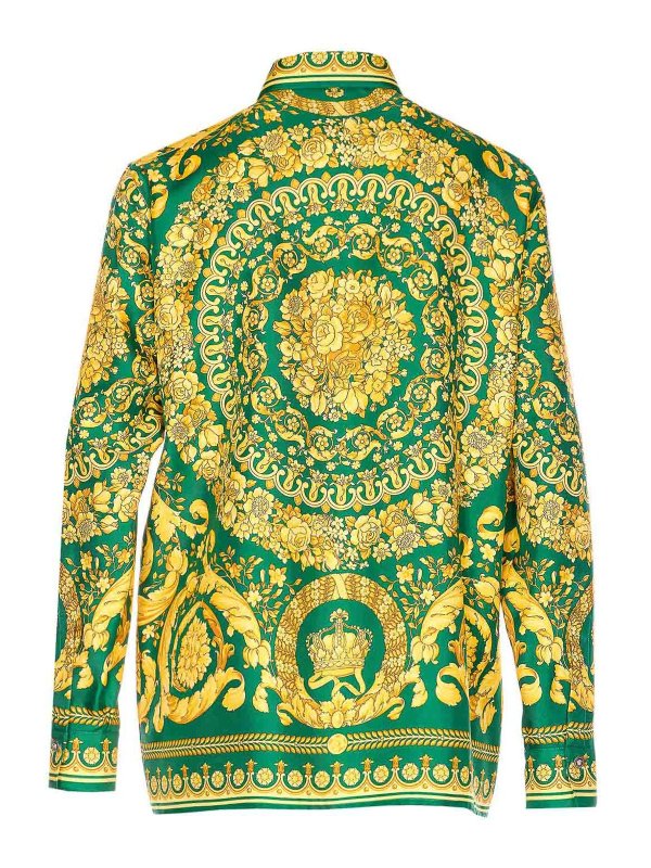 VERSACE: Chemises online - Chemise - Vert