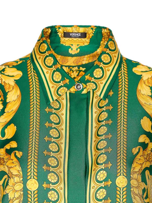 Chemise - Vert shop online: VERSACE