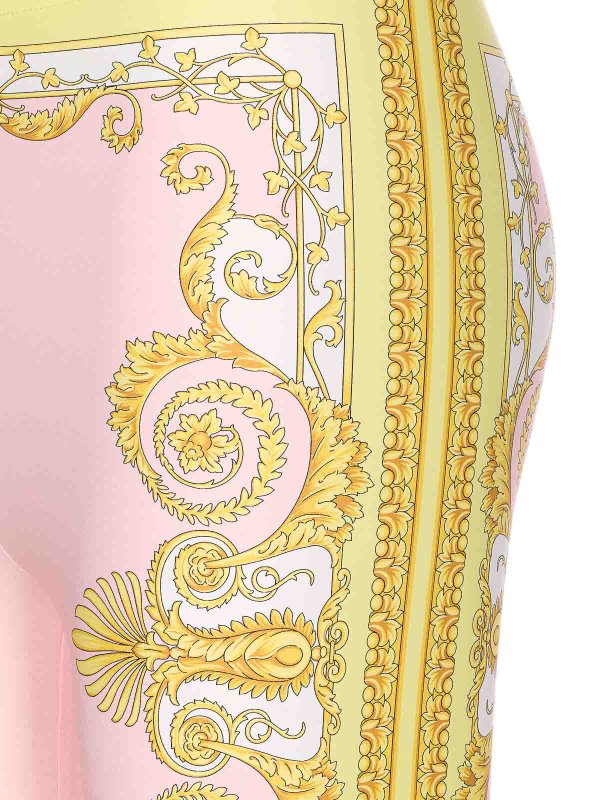 The Best Shops VERSACE: Leggings - Leggings - Nude