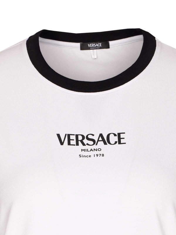 Camiseta - Blanco shop online: VERSACE