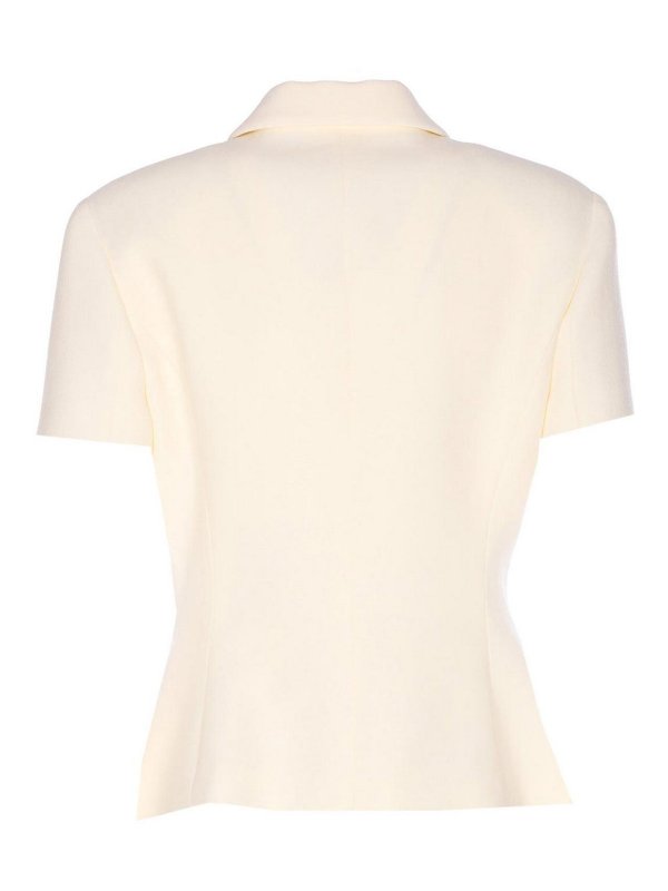 VERSACE: casual jackets online - White Informal Jacket