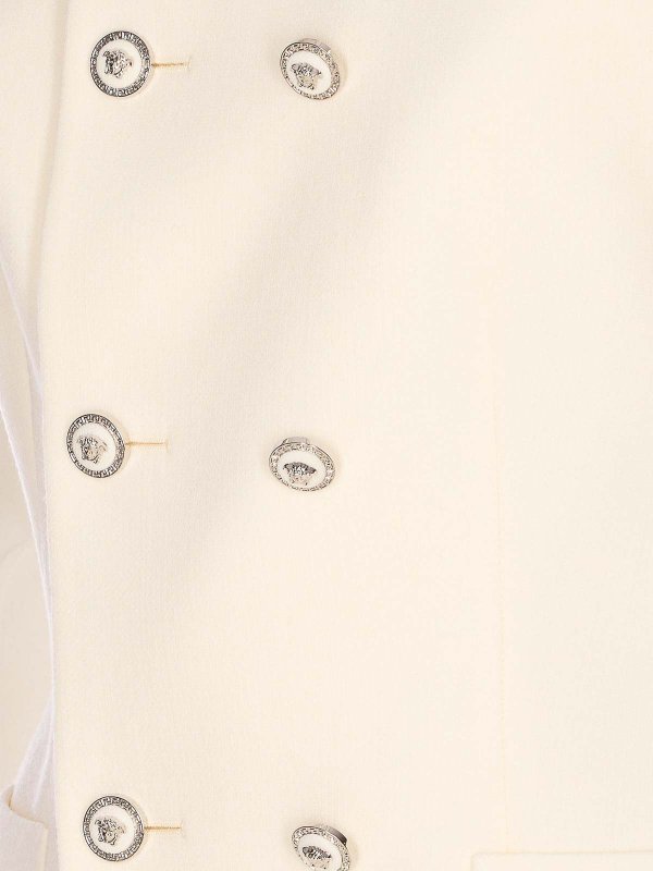 The Best Shops VERSACE: casual jackets - White Informal Jacket