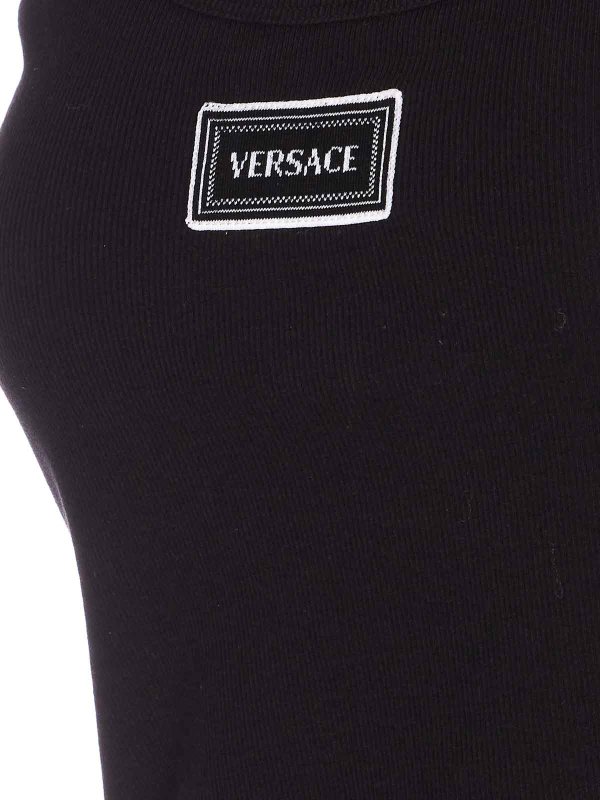 The Best Shops VERSACE: Tops und Tank Tops - Top - Schwarz