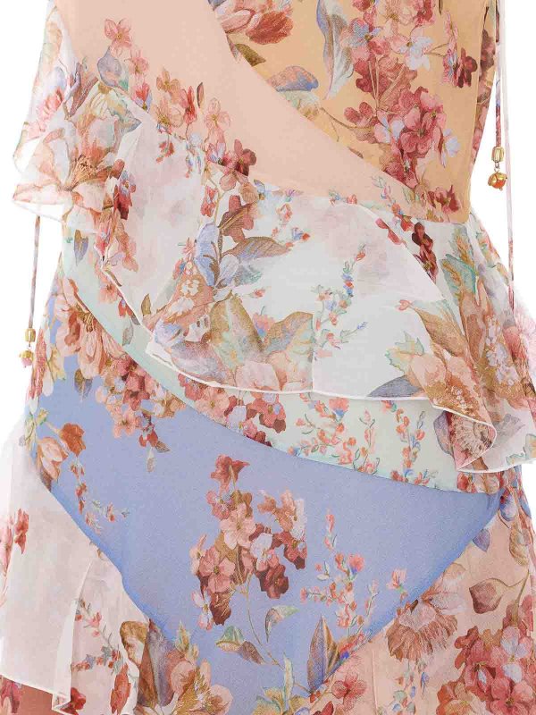 The Best Shops ZIMMERMANN: ニーレングスドレス - 膝丈ドレス - マルチカラー