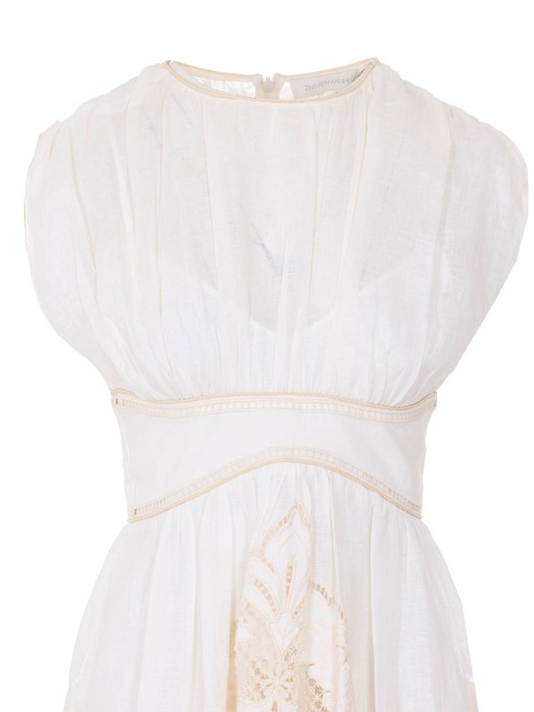 Rundhalspullover - Weiß shop online: ZIMMERMANN