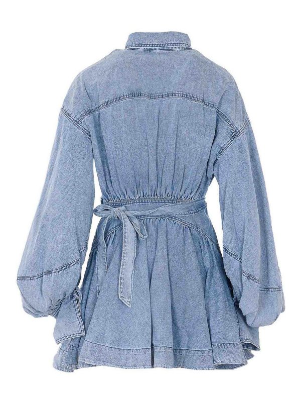 ZIMMERMANN: ニーレングスドレス online - 膝丈ドレス - ブルー