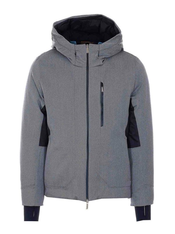 MOORER: ダウン・ハイテクジャケット - ダウンジャケット - グレー