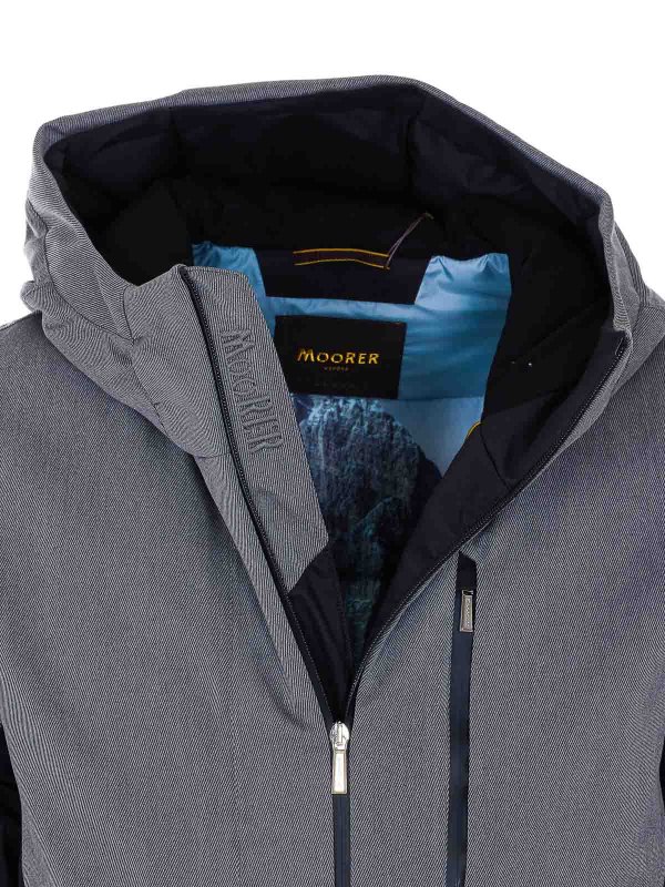 ダウンジャケット - グレー shop online: MOORER