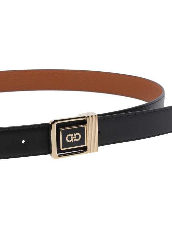 FERRAGAMO: Cinturones online - Cinturón - Negro