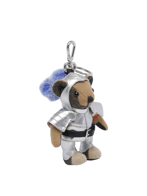 BURBERRY: portachiavi online - Portachiavi in â€‹â€‹argento