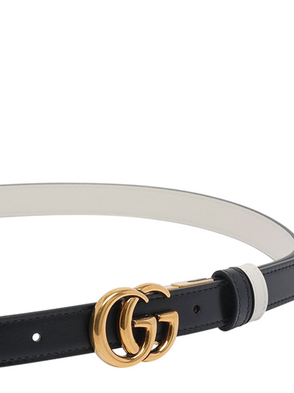 GUCCI: belts online - Reversible Gg Marmont Belt
