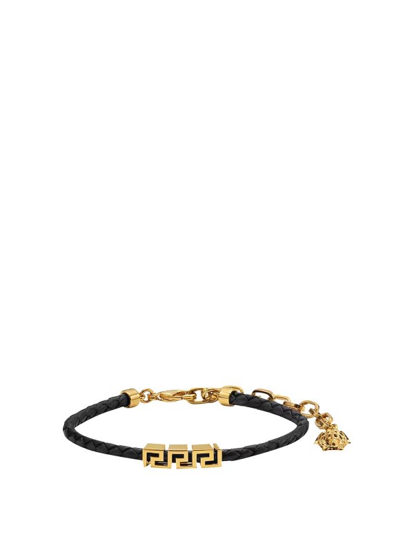 VERSACE: Bracelets  - Bracelets - Noir
