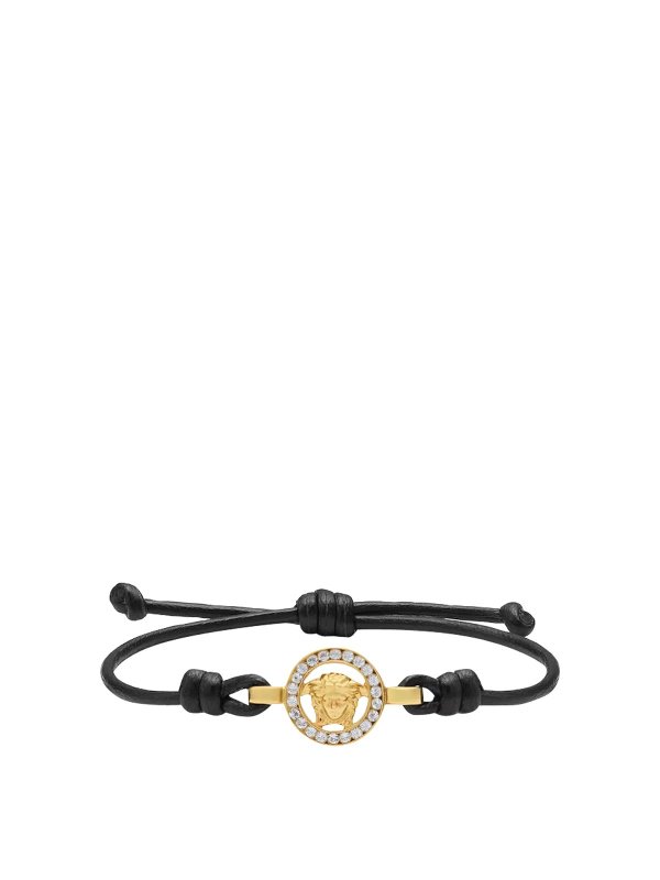 VERSACE: Bracelets  - Bracelets - Noir