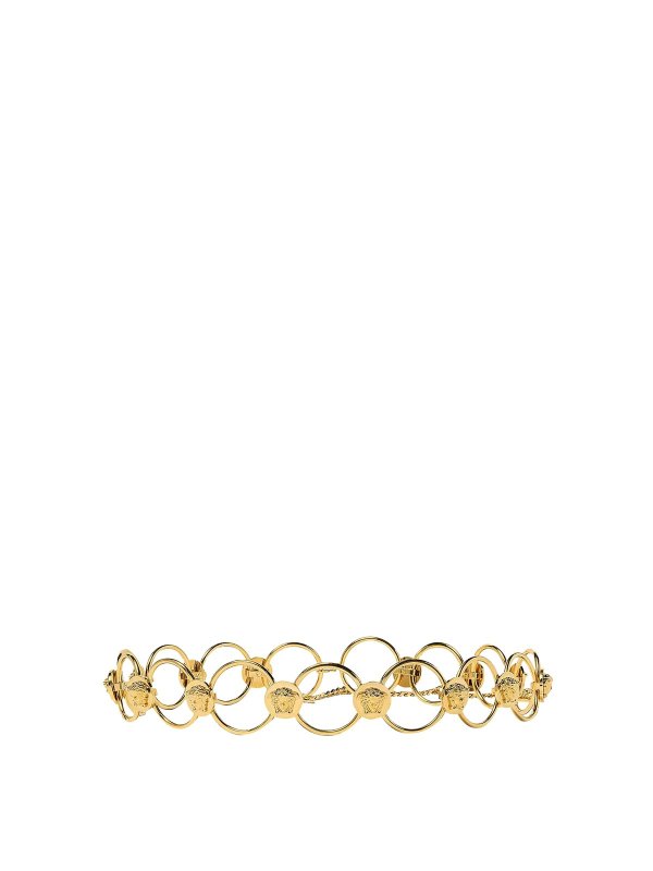 VERSACE: Gürtel - Gürtel - Gold