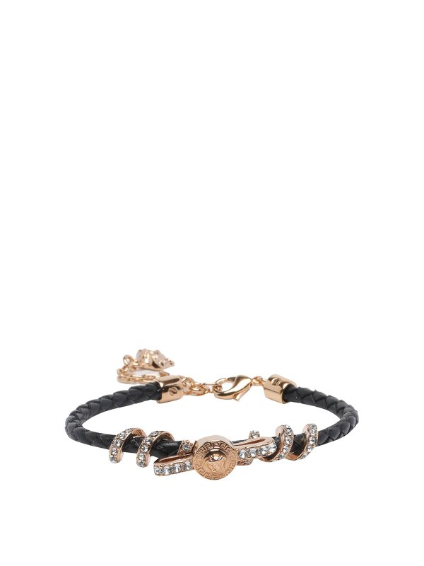 VERSACE: Bracelets  - Bracelets - Noir