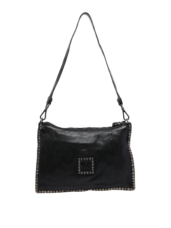 The Best Shops CAMPOMAGGI: cross body bags - Black Eva Crossbody Bag
