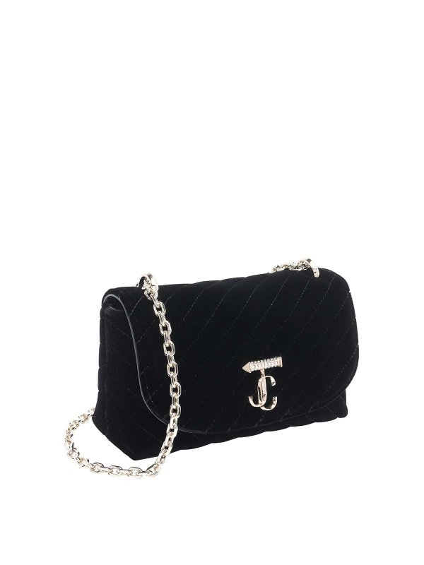 JIMMY CHOO: クロスボディバッグ online - クロスボディバッグ - 黒