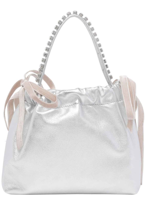 The Best Shops JIMMY CHOO: Bolsos Shopping - Bolso Shopping - Plata