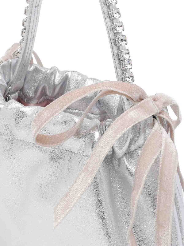 Bolso Shopping - Plata Replica 
online: JIMMY CHOO