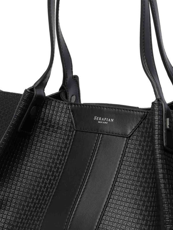 トートバッグ - 黒 shop online: Serapian