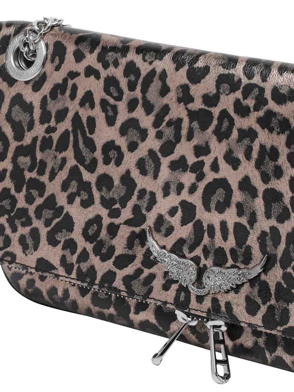 クロスボディバッグ - 銀 shop online: ZADIG&VOLTAIRE