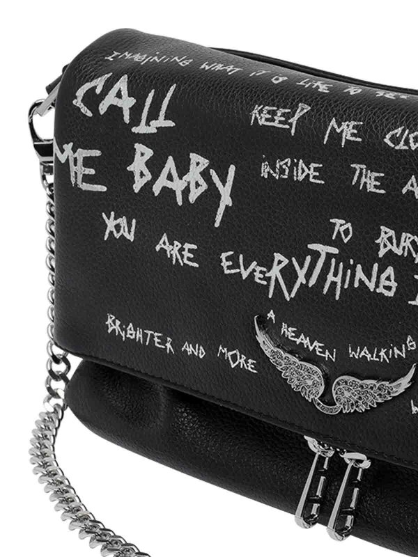 クロスボディバッグ - 黒 shop online: ZADIG&VOLTAIRE