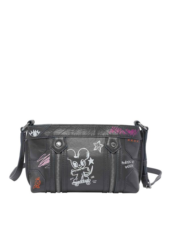 The Best Shops ZADIG&VOLTAIRE: クロスボディバッグ - クロスボディバッグ - グレー