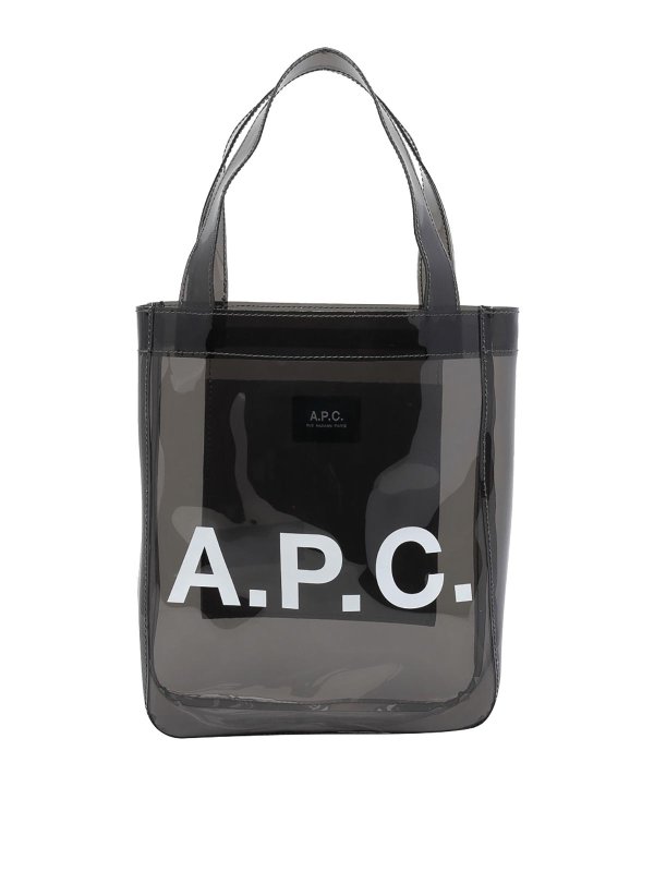 A.P.C.: Handtaschen - Shopper - Grau