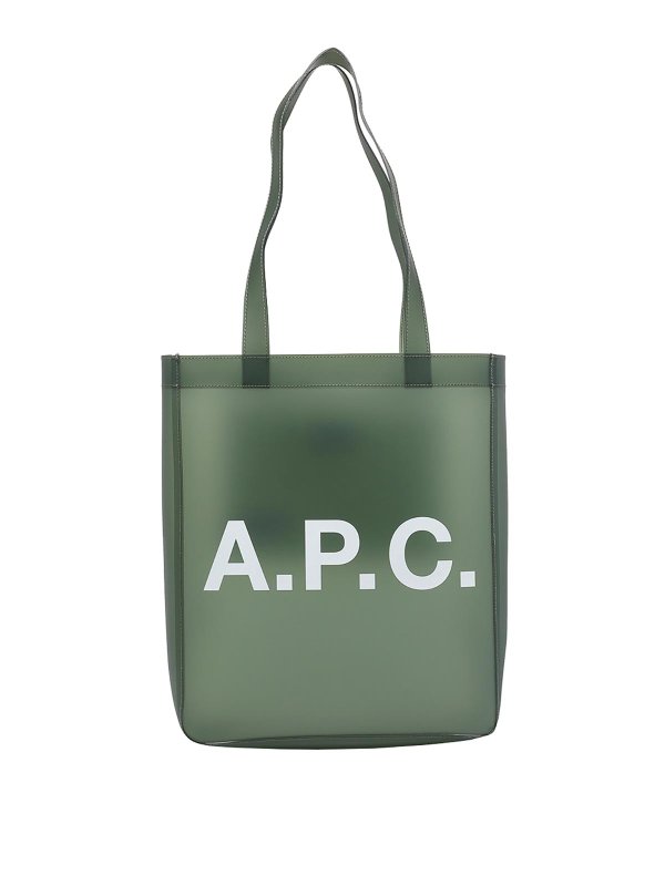 A.P.C.: Sacs à main - Sac Cabas - Vert