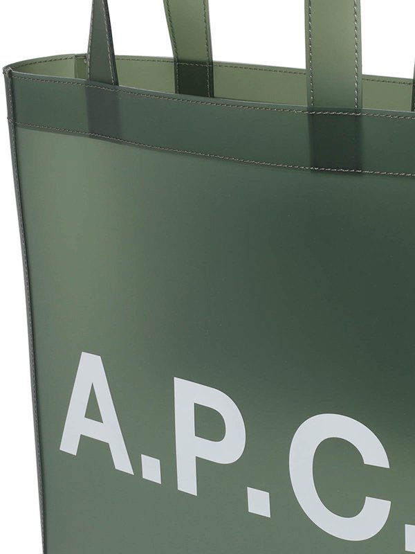 Sac Cabas - Vert shop online: A.P.C.