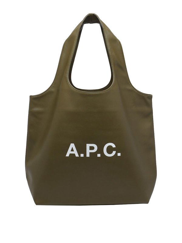 A.P.C.: Sacs à main - Sac Cabas - Vert