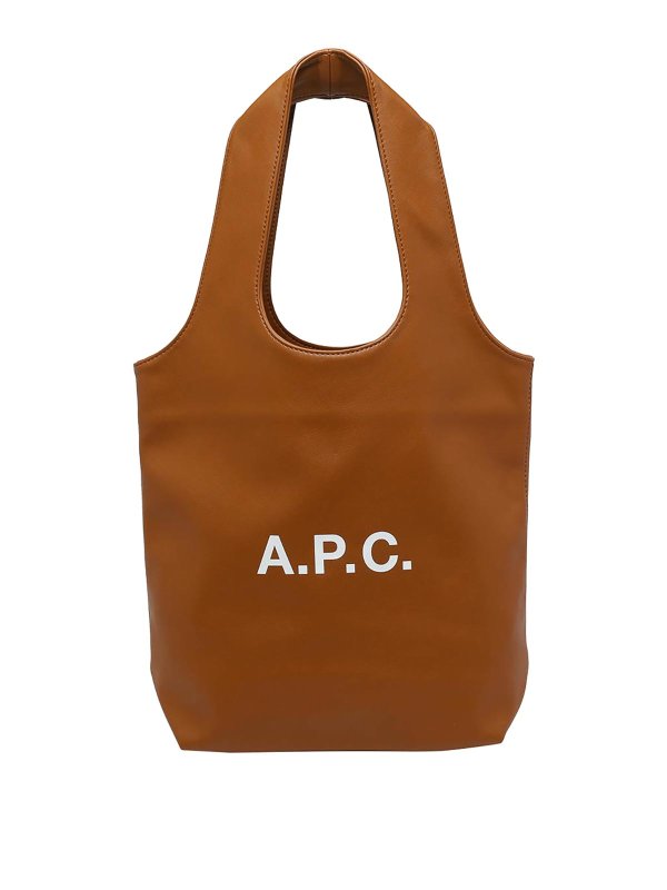 A.P.C.: Handtaschen - Shopper - Braun