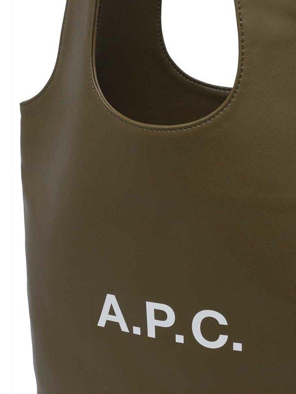 Sac Cabas - Vert shop online: A.P.C.