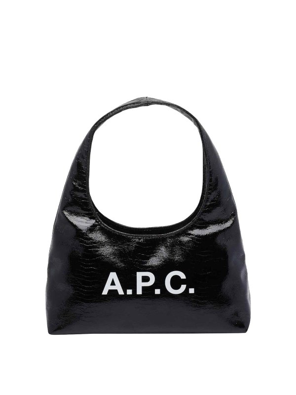 A.P.C.: Schultertaschen - Schultertasche - Schwarz